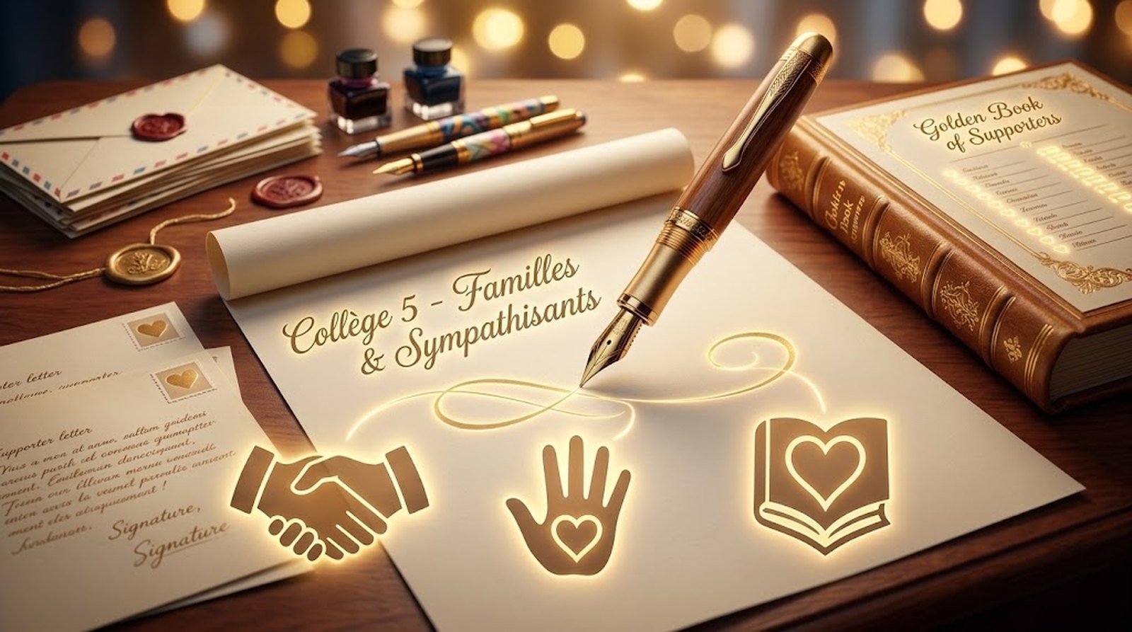 Bannière Collège 5 — Familles et sympathisants